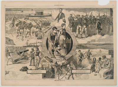 1860年から1870年、ハーパーズウィークリー誌から、1870年（木の彫刻） 作： Winslow Homer